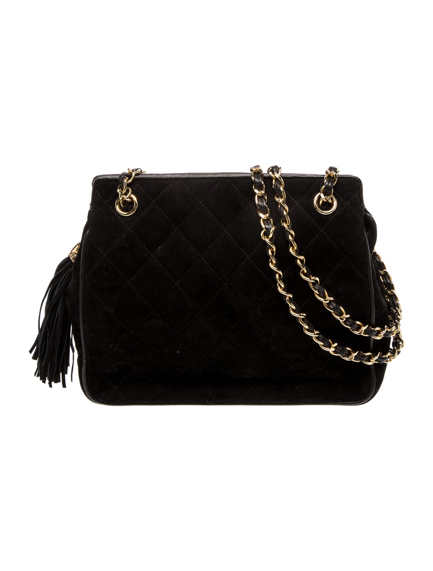 Chanel Vintage Matelasse Quilted Shoulder Bag