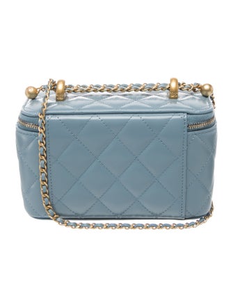 Chanel Quilted Small Vanity Case