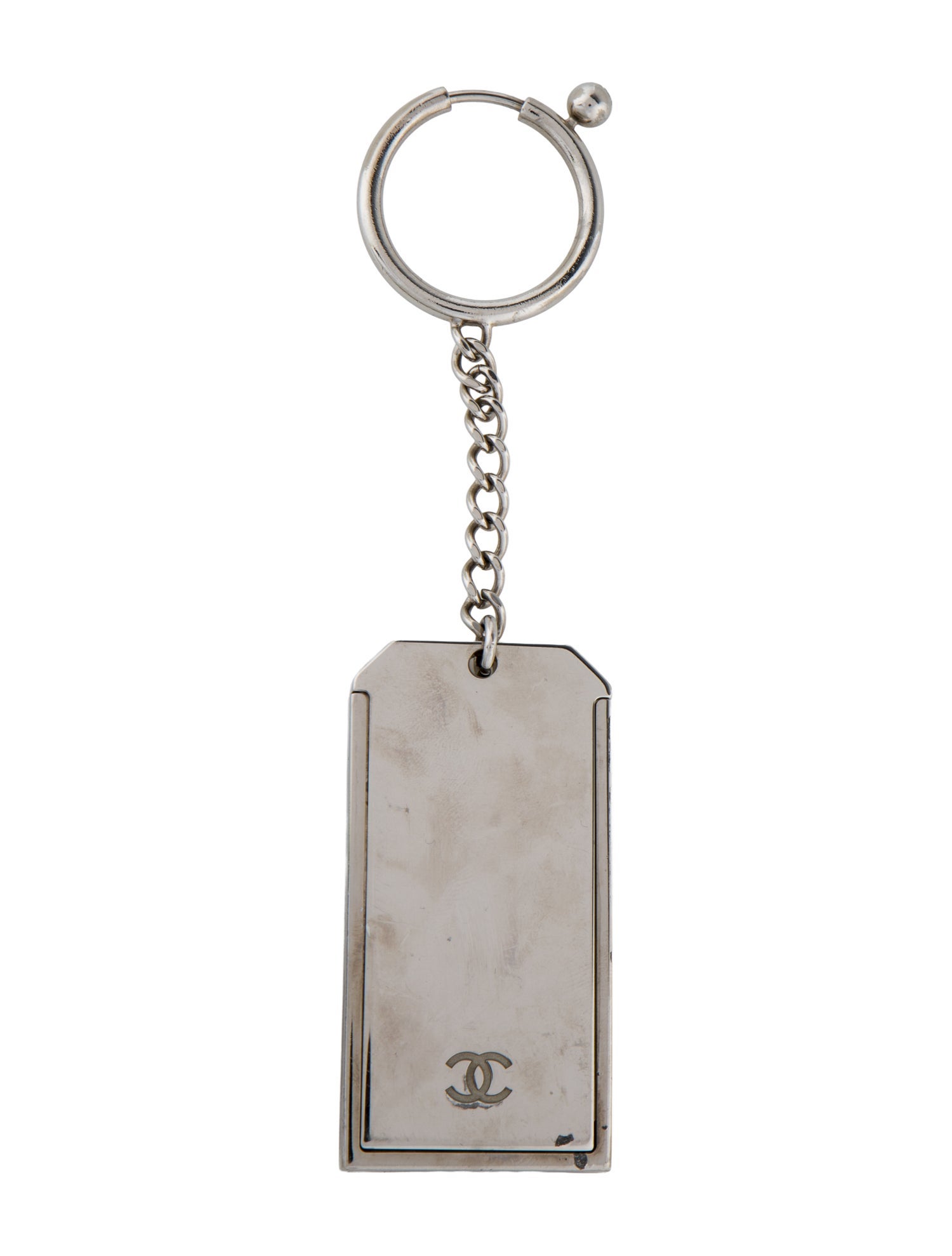 Chanel Compact Mirror Keychain