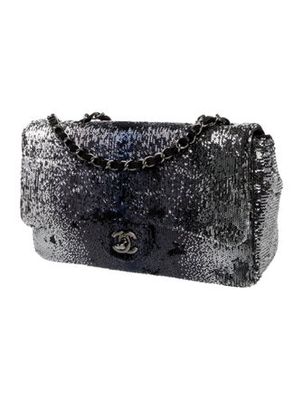 Chanel Medium Sequin Single Flap Bag