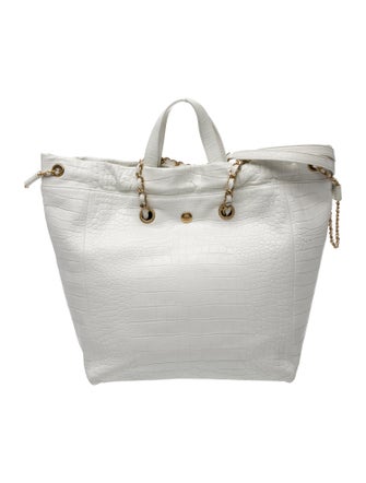 Chanel Paris-New York Large Coco Croc Tote