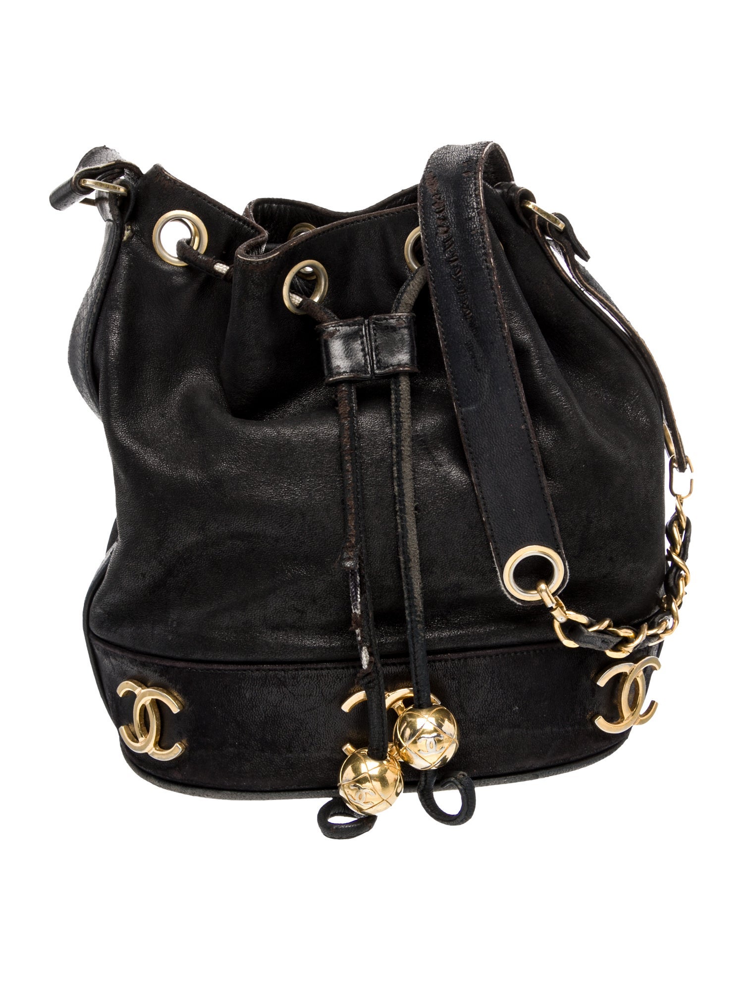 Chanel CC Bucket Bag