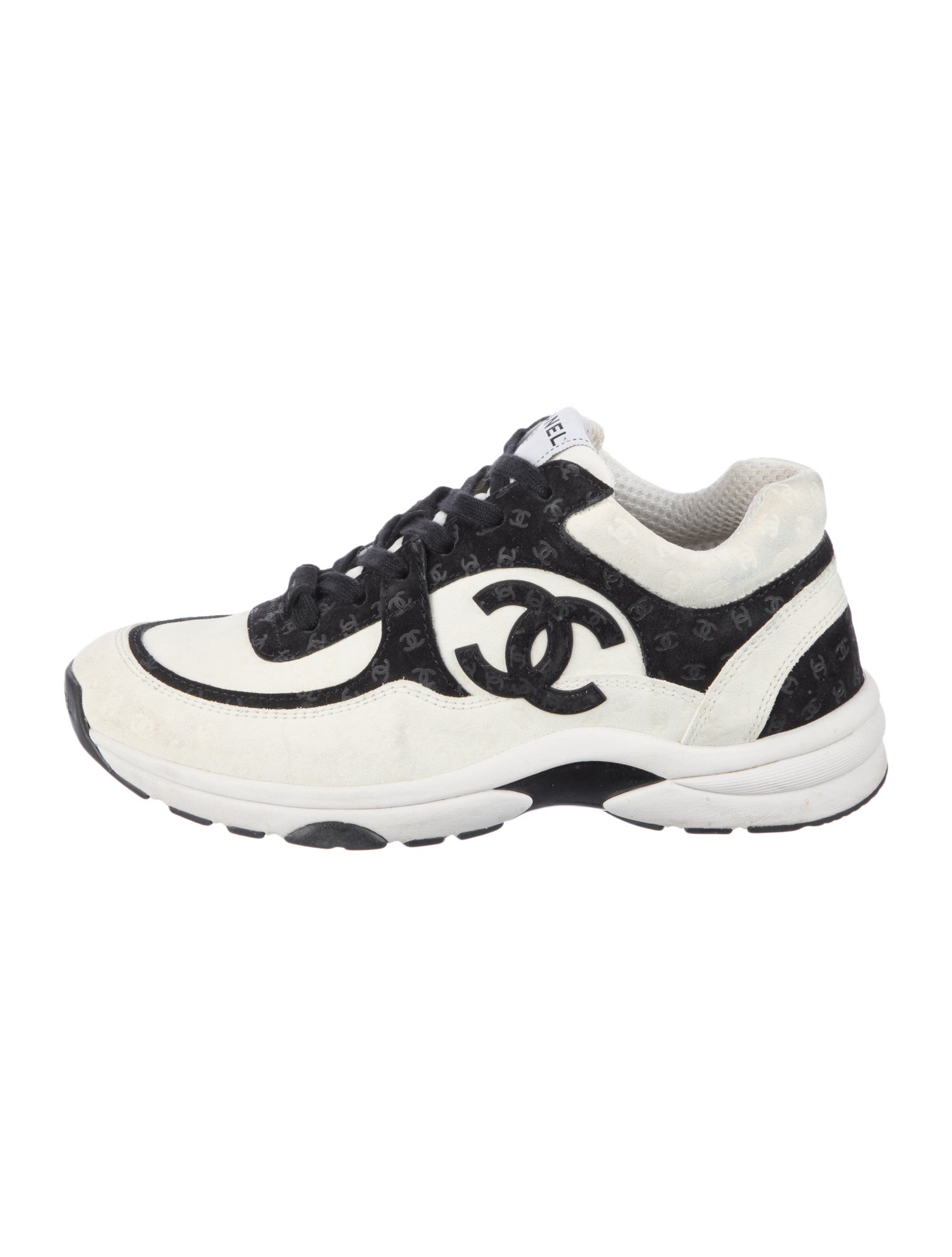 Chanel 2022 Interlocking CC Logo Sneakers