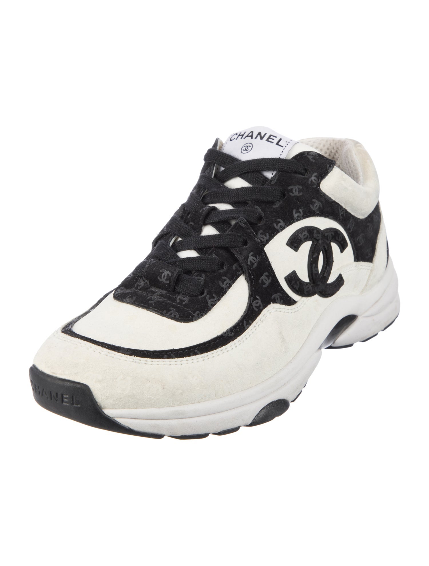 Chanel 2022 Interlocking CC Logo Sneakers