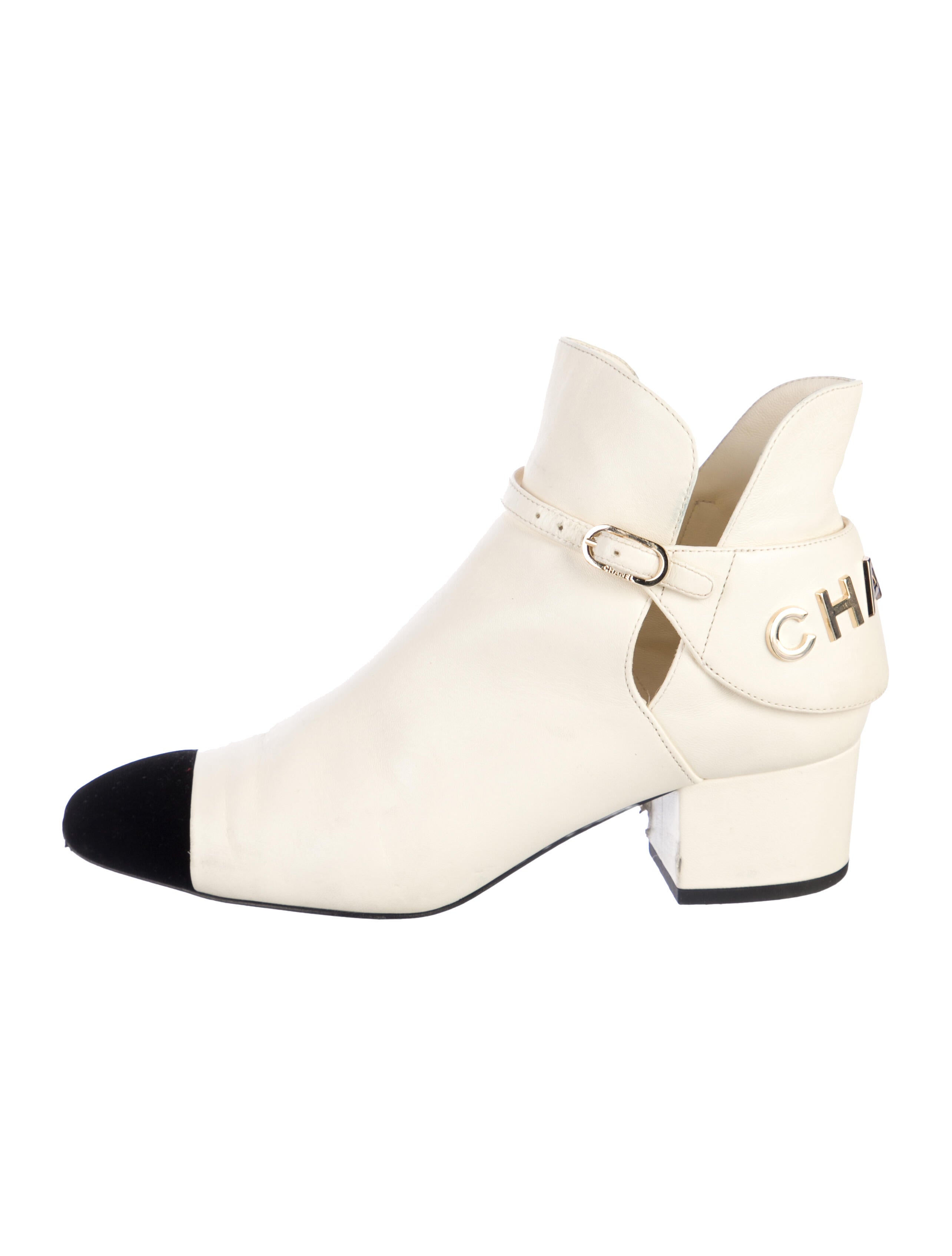 Chanel 2021 Interlocking CC Logo Boots