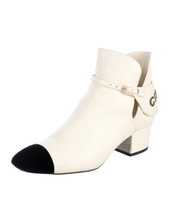 Chanel 2021 Interlocking CC Logo Boots