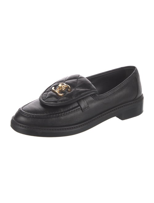 Chanel 2024 Interlocking CC Logo Loafers