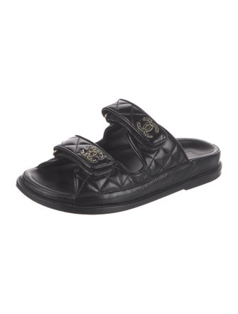 Chanel 2024 Interlocking CC Logo Slides