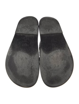 Chanel 2024 Interlocking CC Logo Slides