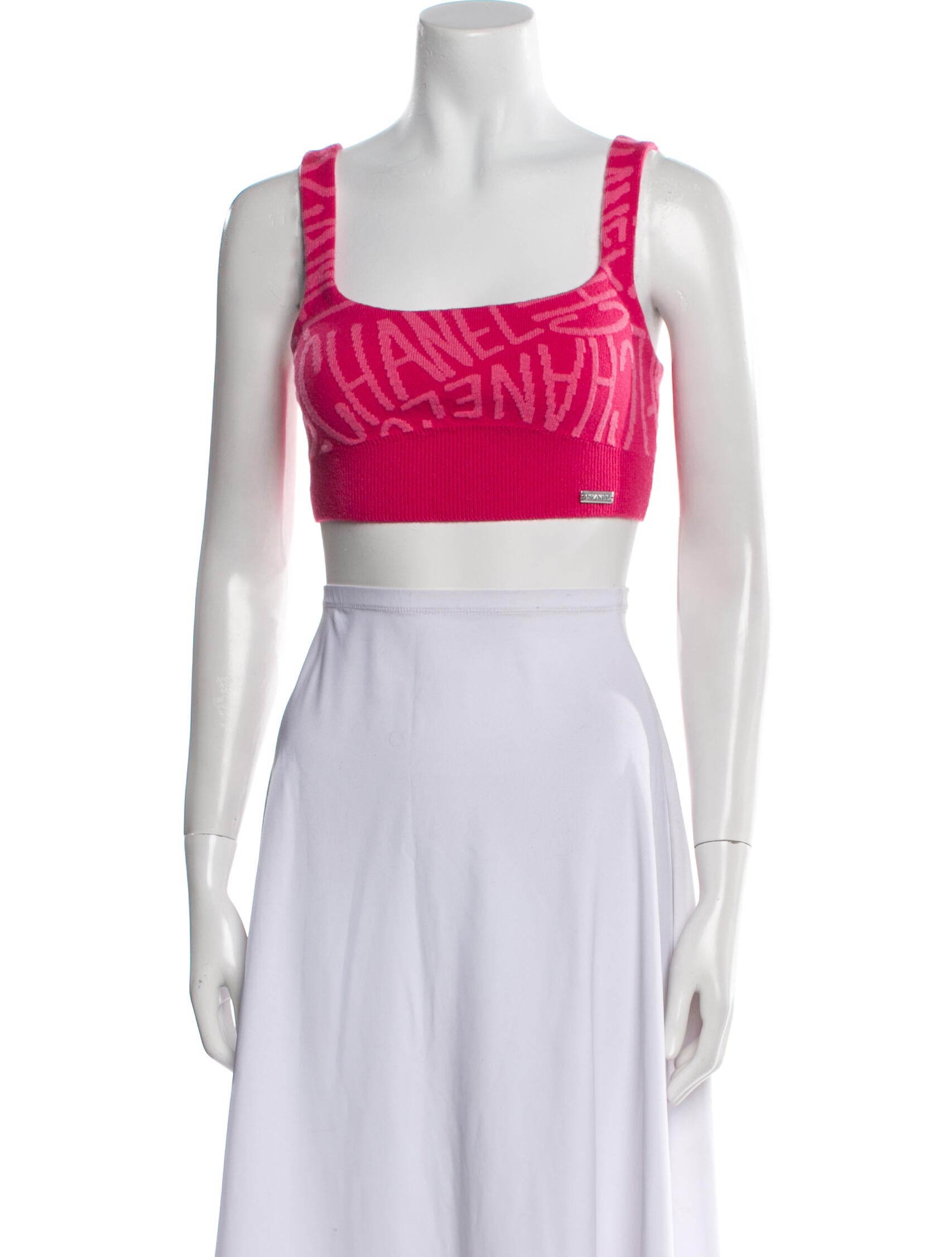 Chanel 2021 Coco Neige Crop Top