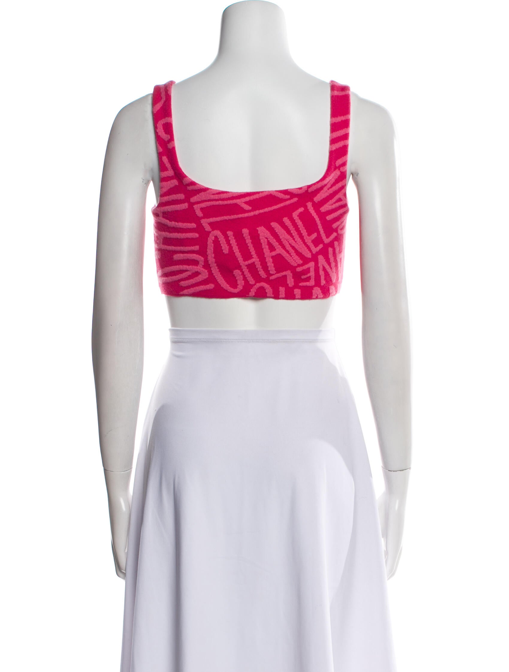 Chanel 2021 Coco Neige Crop Top