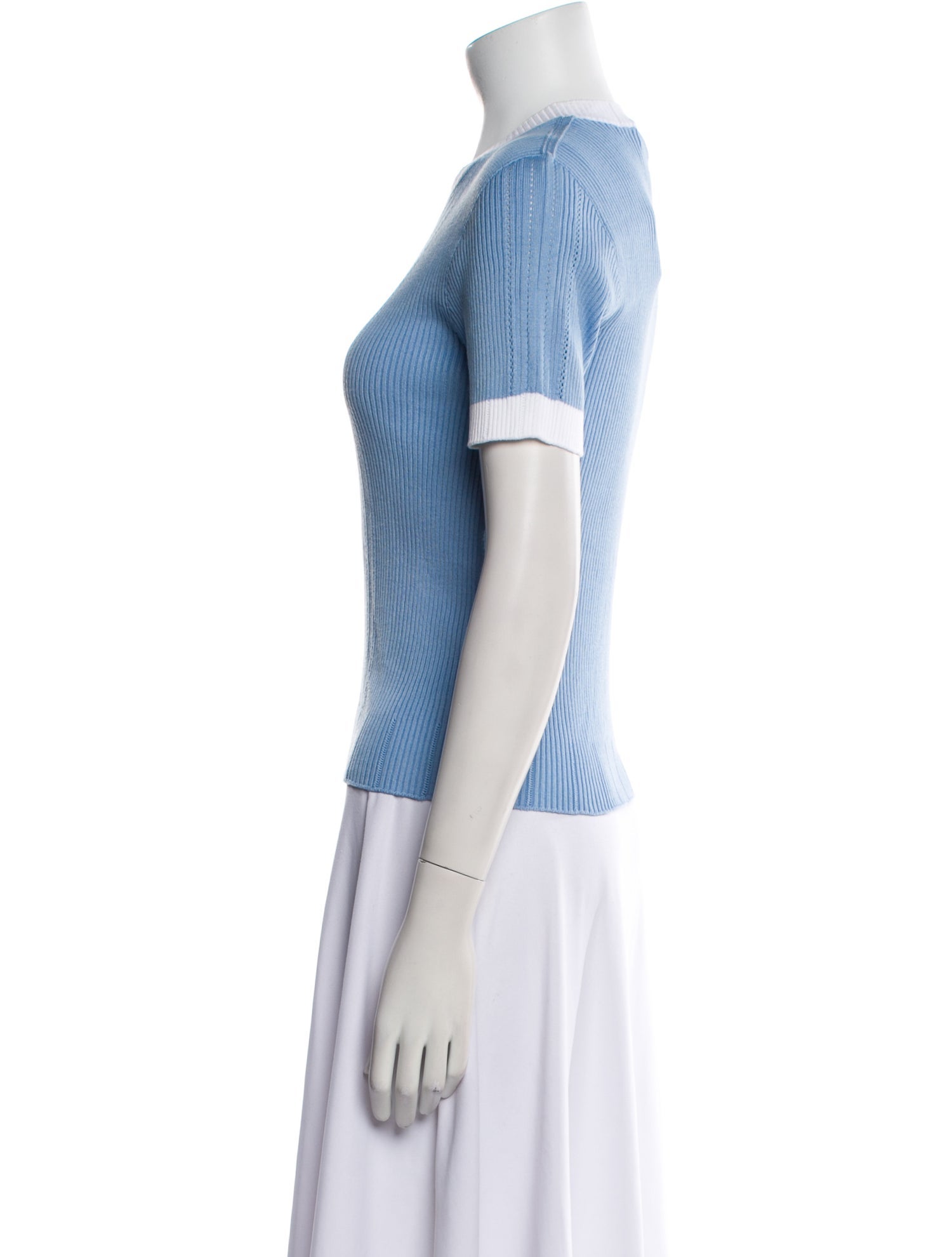 Chanel 2023 Scoop Neck Sweater