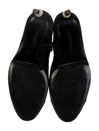 Chanel 2020 Interlocking CC Logo Boots