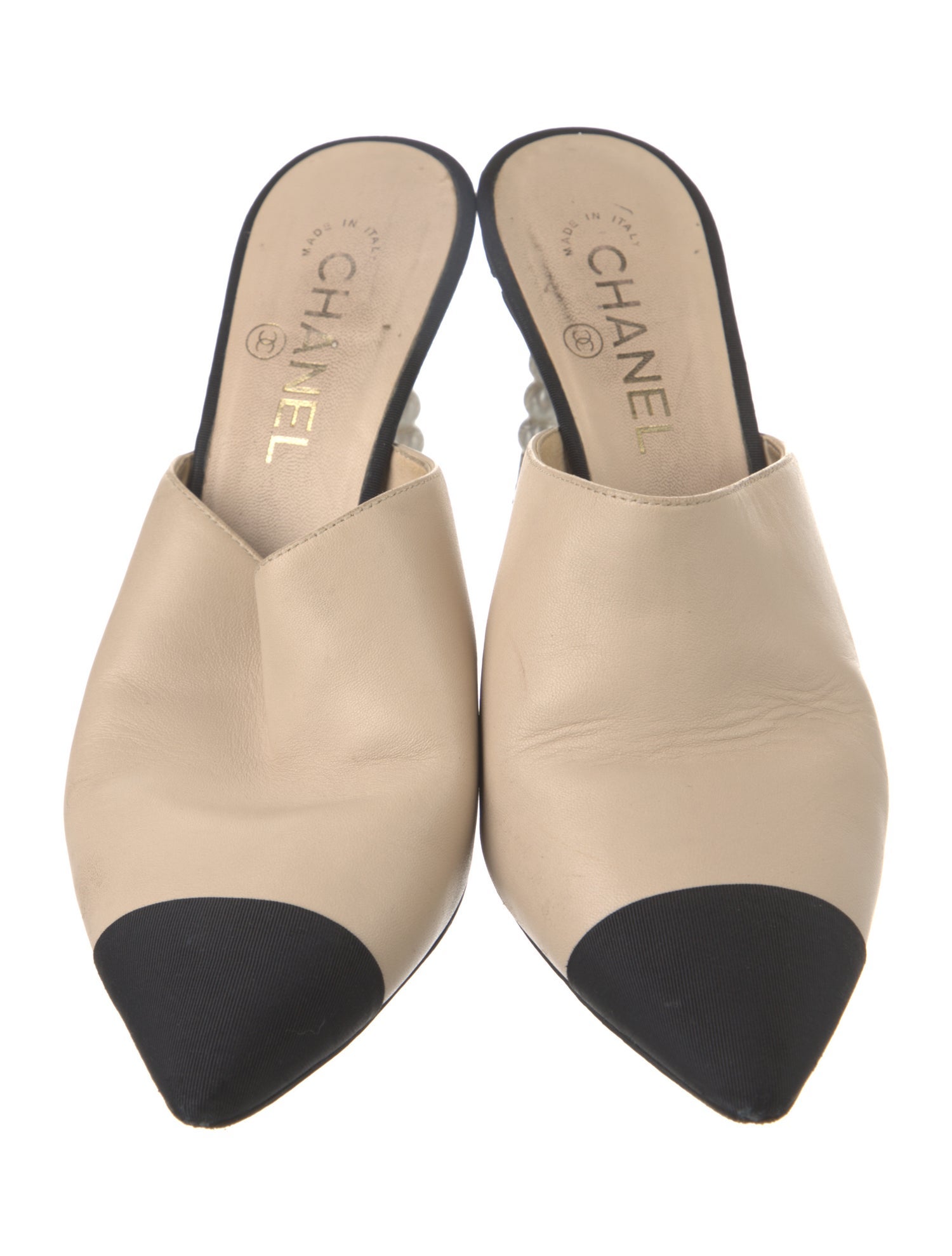 Chanel 2020 Interlocking CC Logo Mules