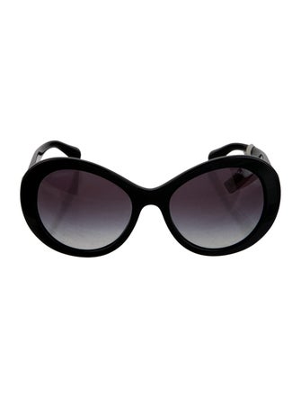 Chanel Interlocking CC Logo Oversize Sunglasses