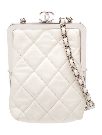 Chanel CC Kiss-Lock Mini Bag