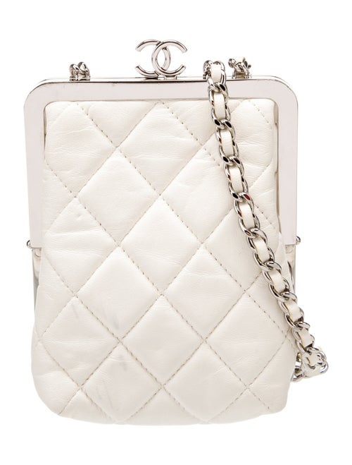 Chanel CC Kiss-Lock Mini Bag