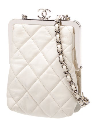 Chanel CC Kiss-Lock Mini Bag