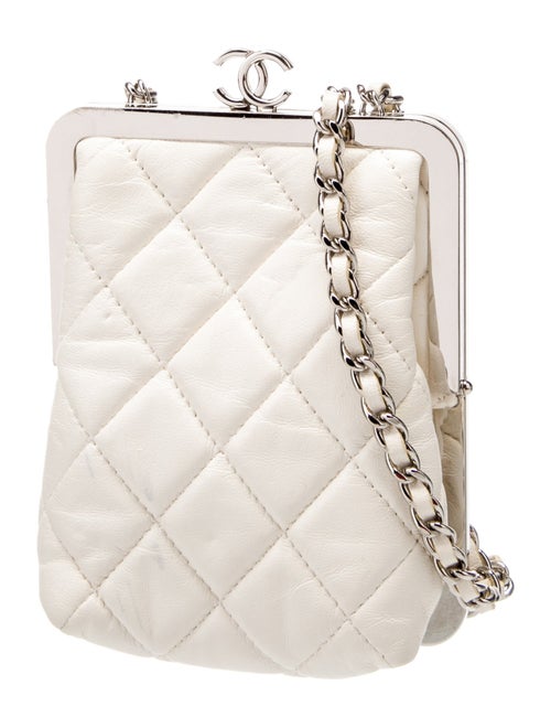 Chanel CC Kiss-Lock Mini Bag