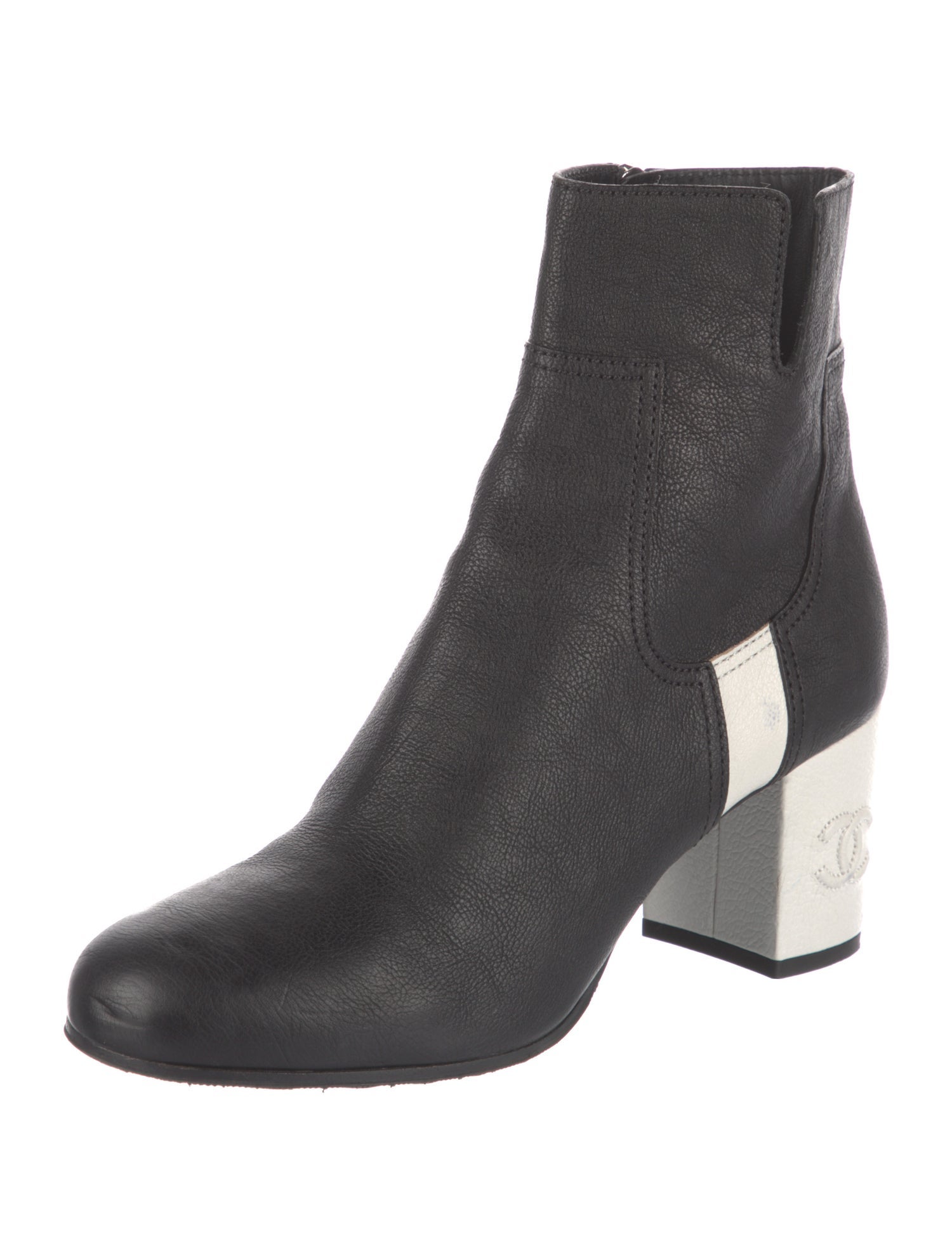 Chanel 2018 Interlocking CC Logo Boots