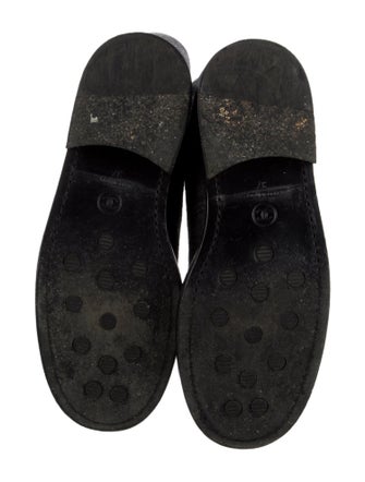 Chanel 2021 Interlocking CC Logo Combat Boots