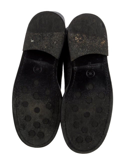 Chanel 2021 Interlocking CC Logo Combat Boots