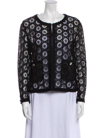 Chanel 2021 Printed Evening Jacket