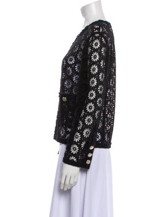 Chanel 2021 Printed Evening Jacket