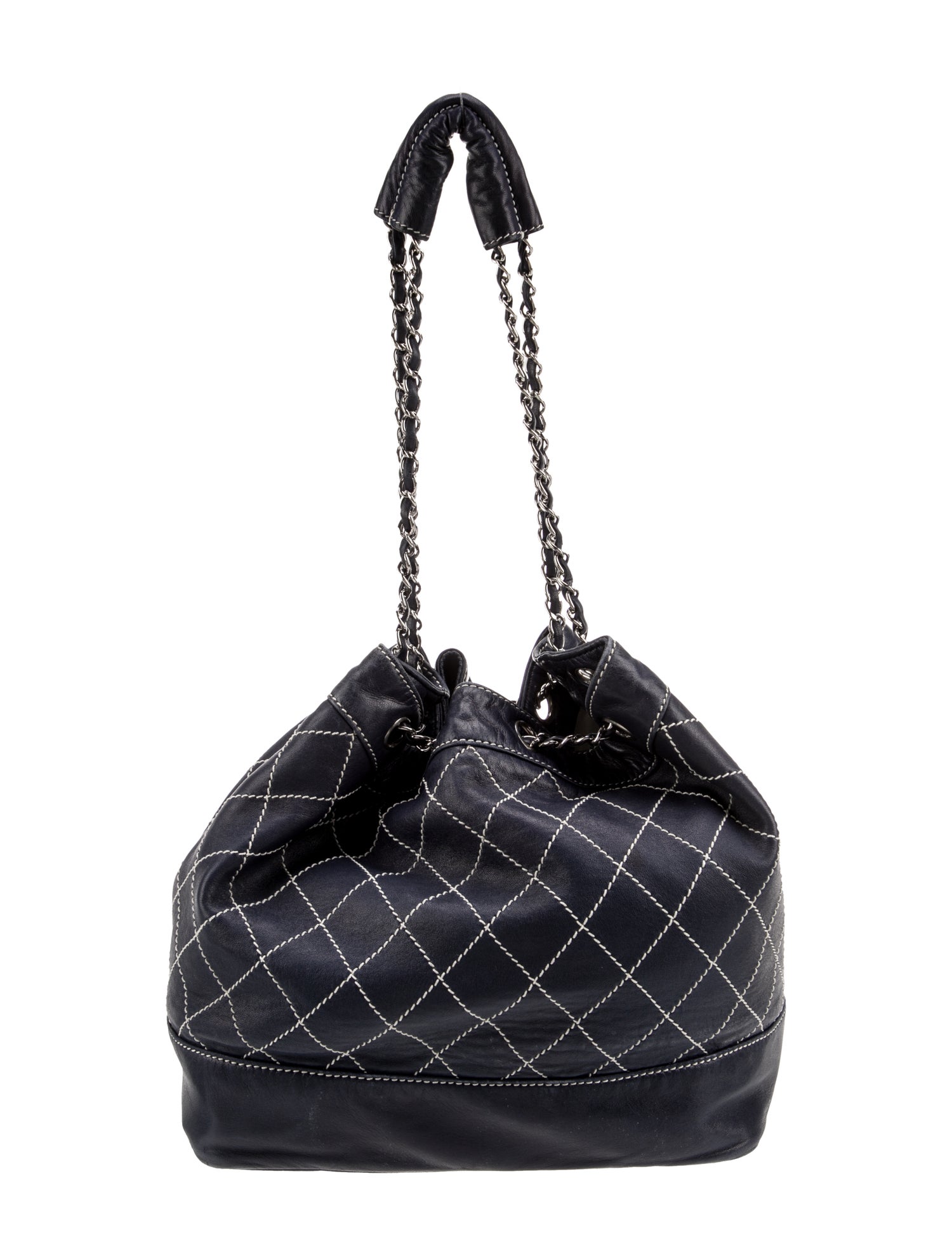 Chanel Surpique Bucket Bag
