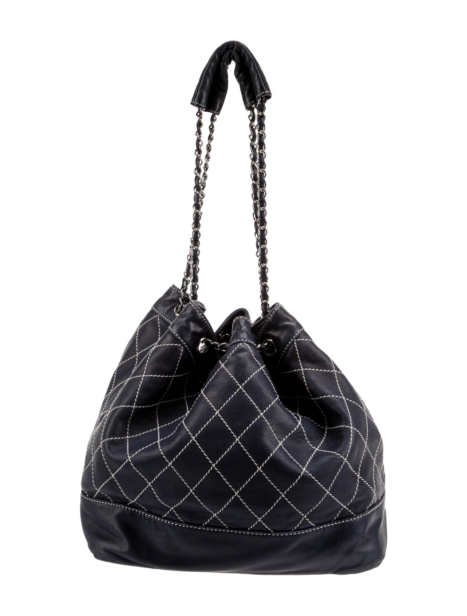 Chanel Surpique Bucket Bag