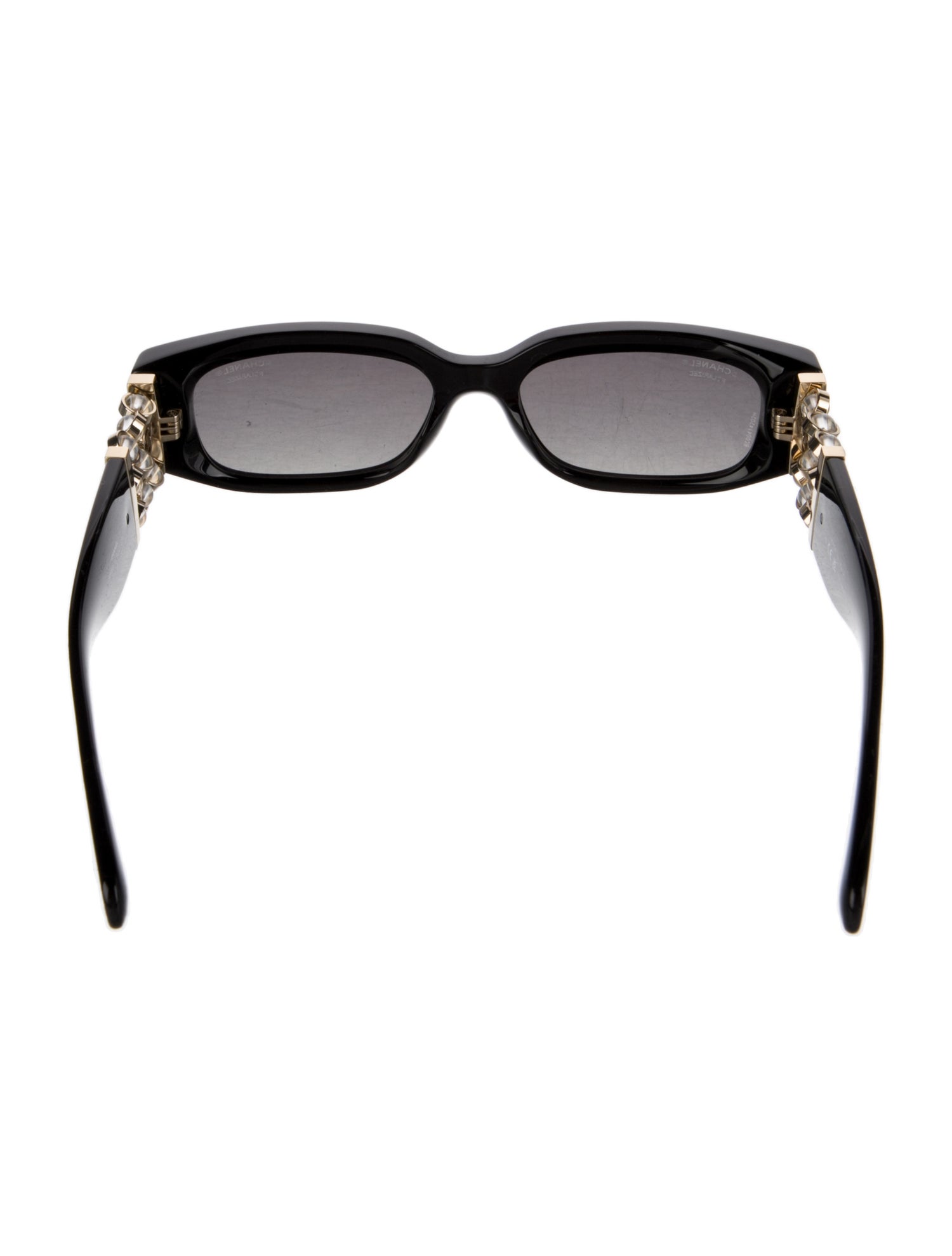 Chanel Interlocking CC Logo Square Sunglasses w/ Tags