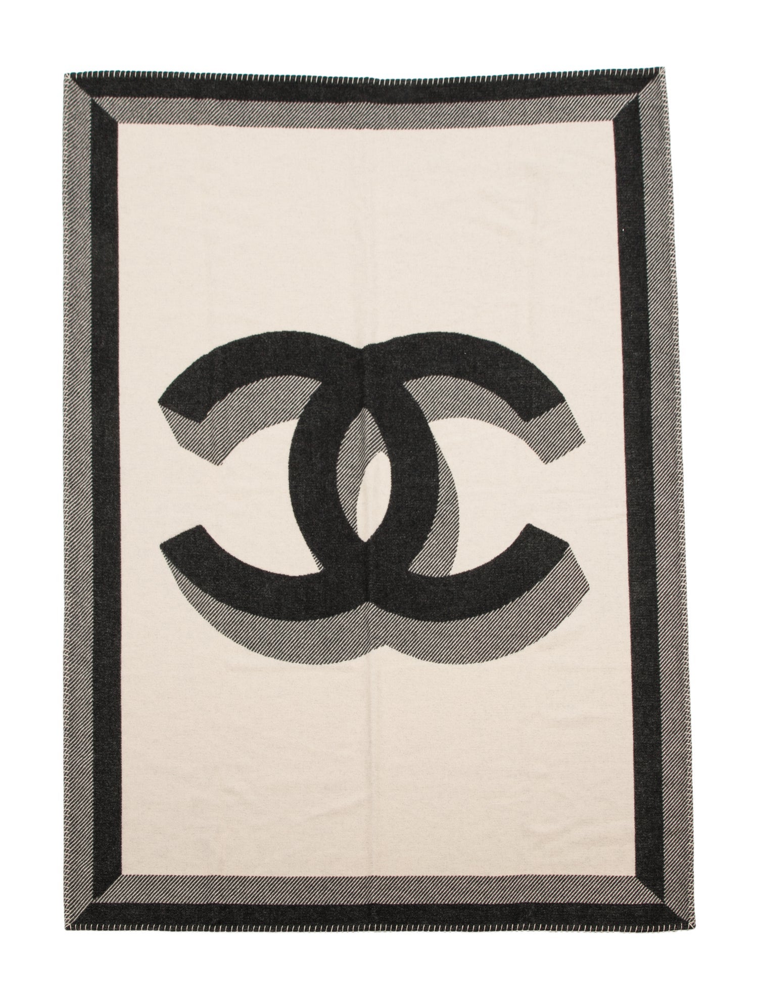 Chanel CC Throw Blanket