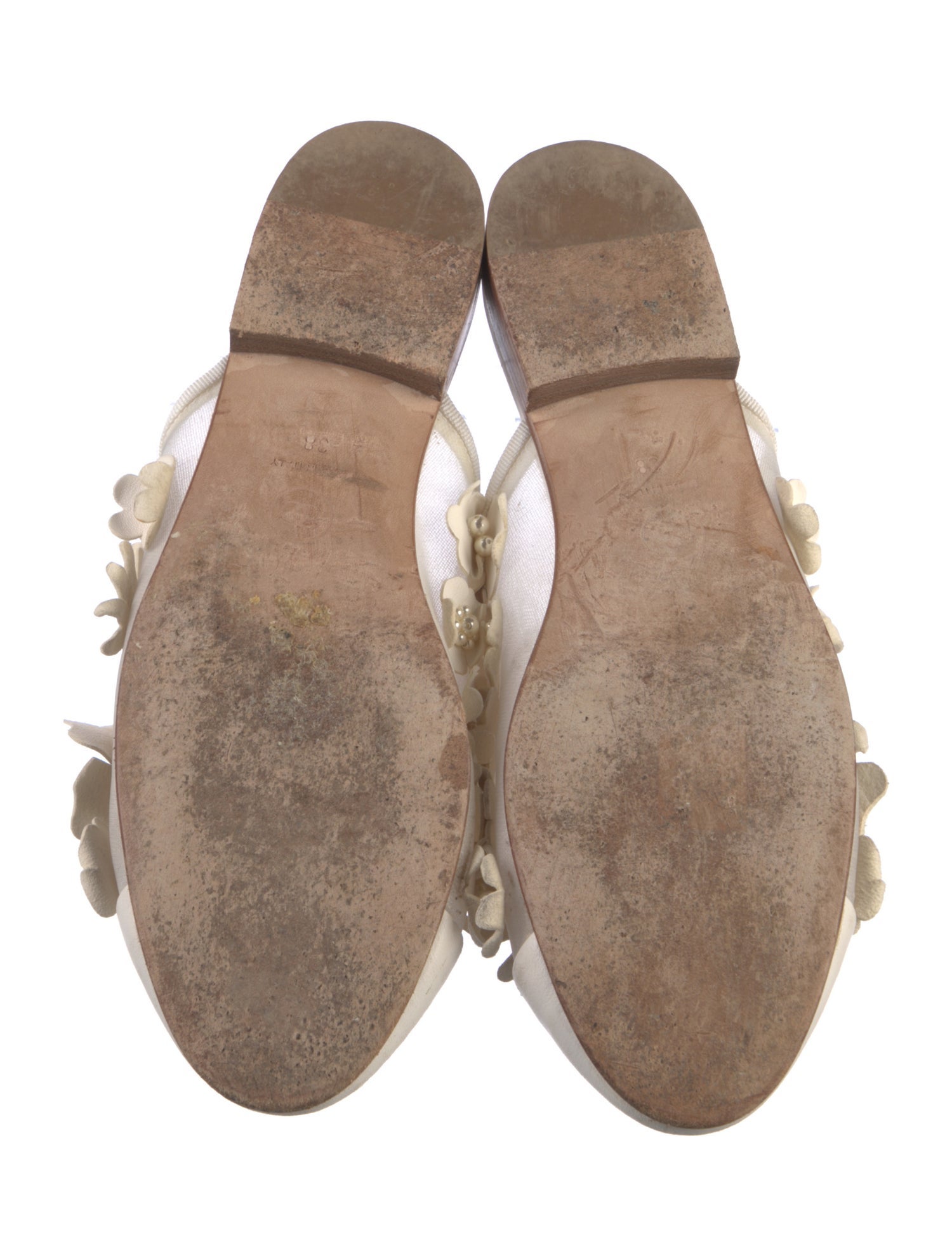 Chanel Interlocking CC Logo Mesh Mules