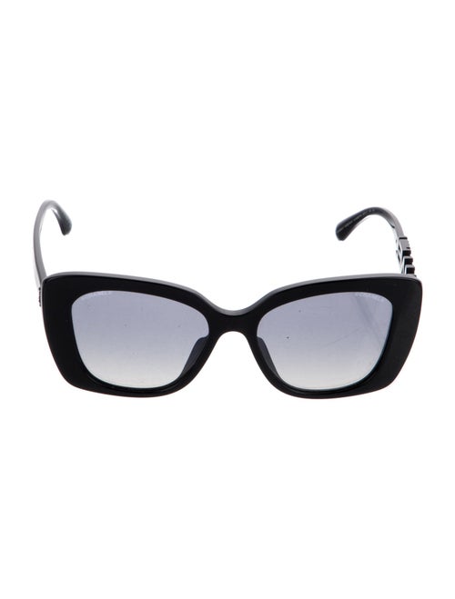 Chanel Interlocking CC Logo Square Sunglasses