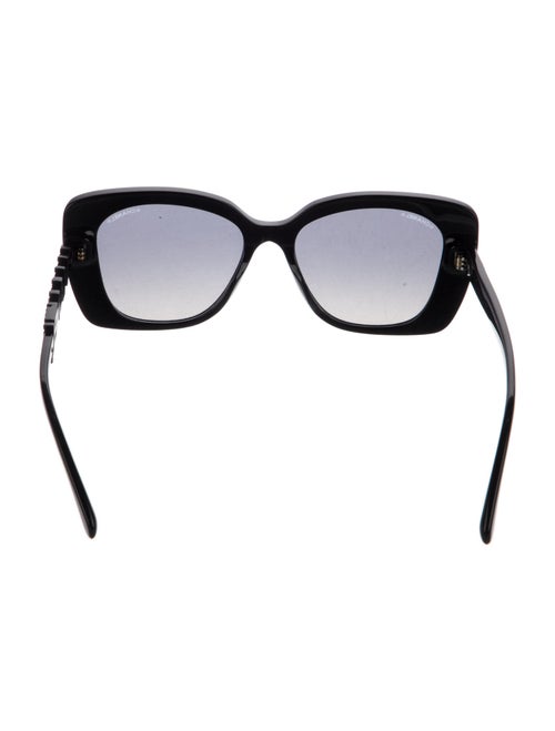 Chanel Interlocking CC Logo Square Sunglasses