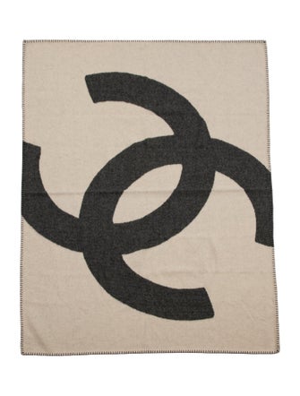 Chanel CC Throw Blanket