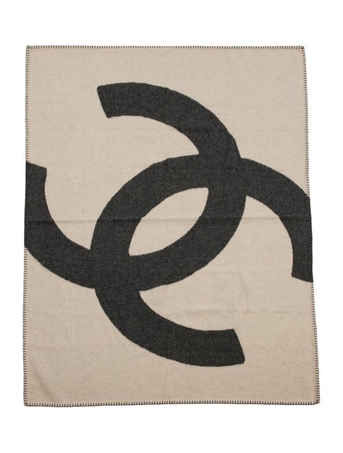 Chanel CC Throw Blanket