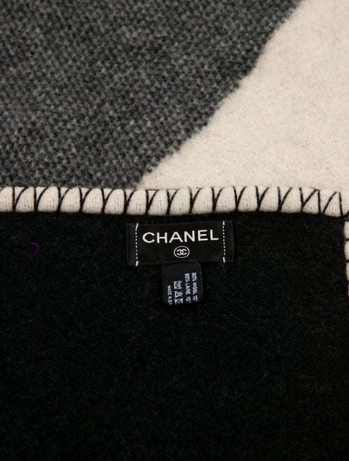 Chanel CC Throw Blanket