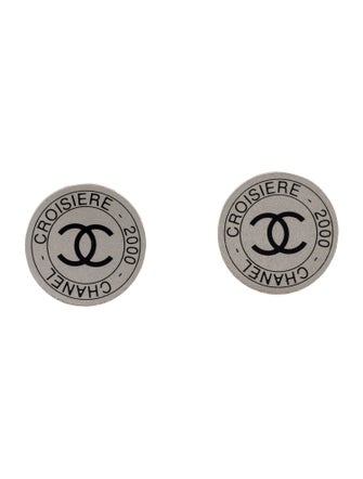 Chanel Croisiere 2000 CC Clip-On Earrings