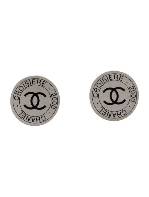 Chanel Croisiere 2000 CC Clip-On Earrings