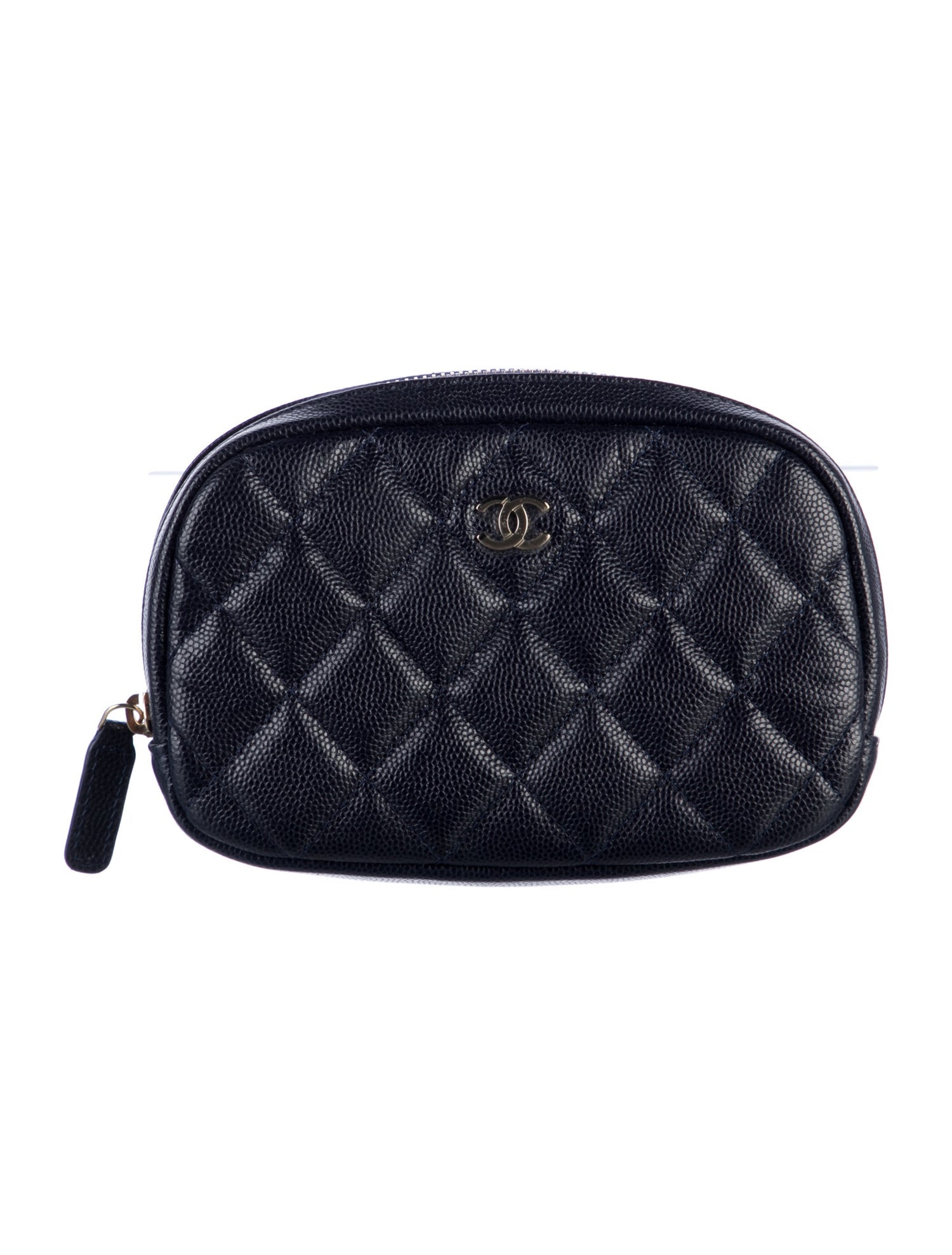 Chanel Small Curvy Pouch Cosmetic Case