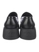 Chanel Interlocking CC Logo Leather Loafers