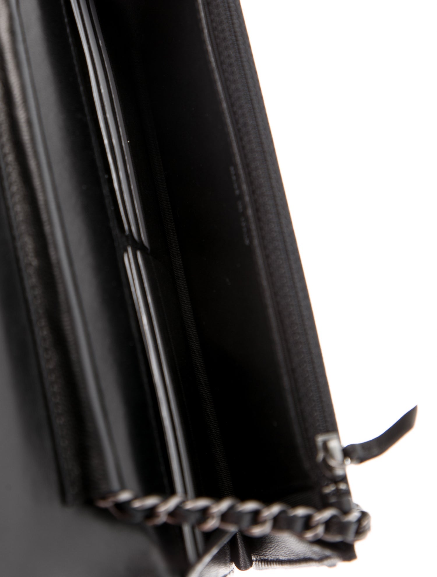 Chanel Quilted Boy Wallet on Chain