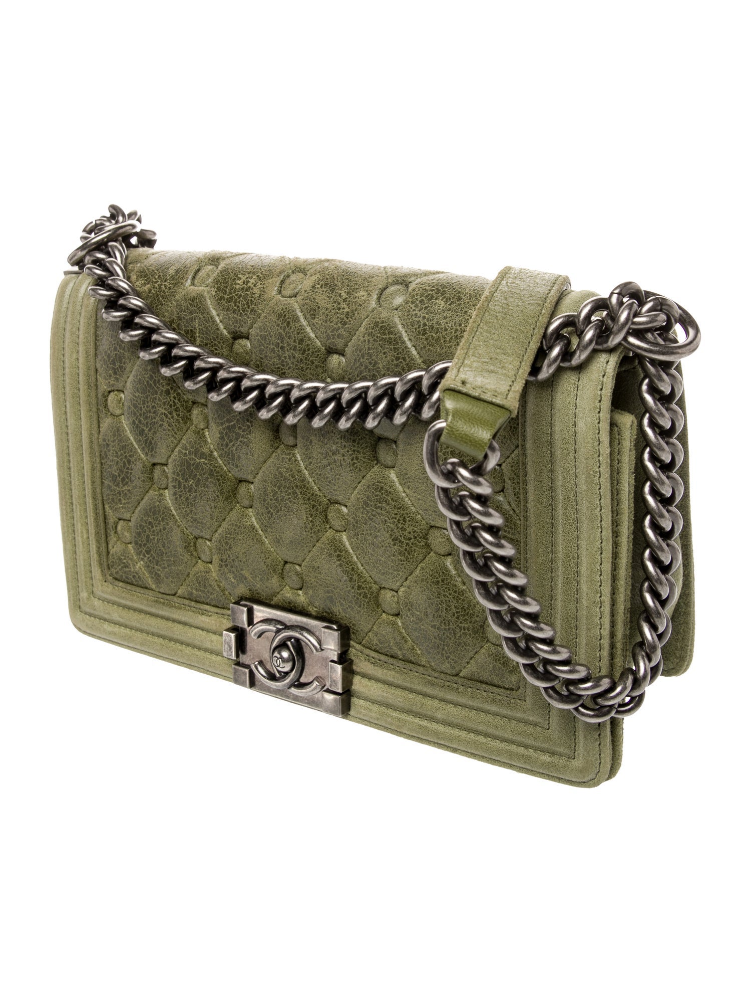 Chanel Medium Chesterfield Padding Boy Bag