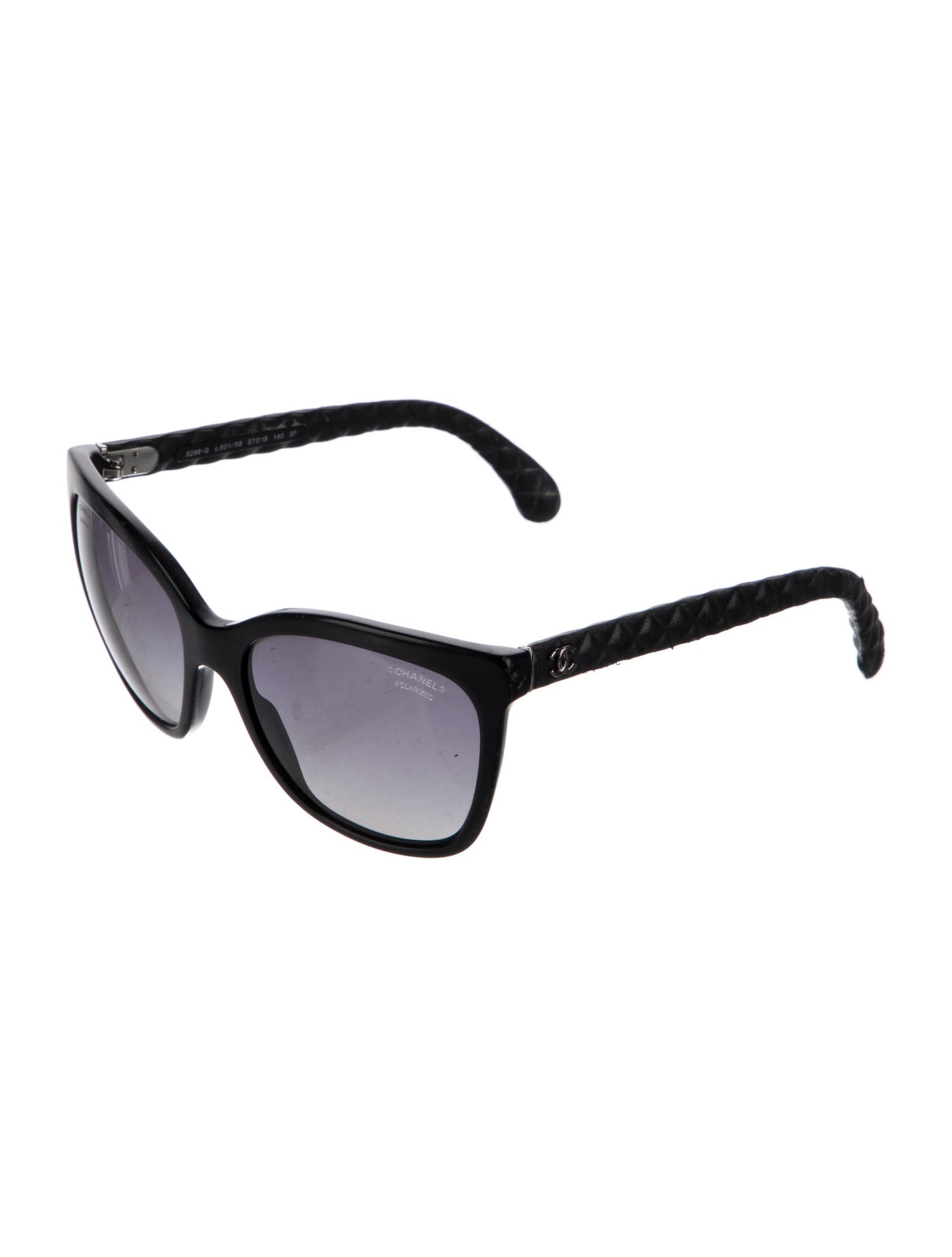 Chanel Interlocking CC Logo Cat-Eye Sunglasses