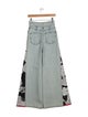 Chanel 2021 Wide Leg Jeans