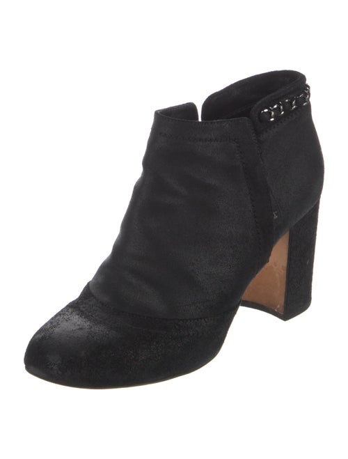 Chanel 2014 Interlocking CC Logo Boots