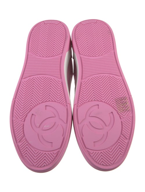 Chanel Interlocking CC Logo Canvas Sneakers