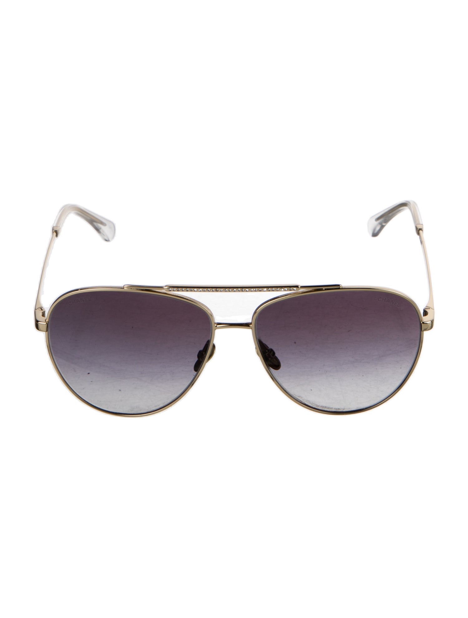 Chanel Aviator Gradient Sunglasses
