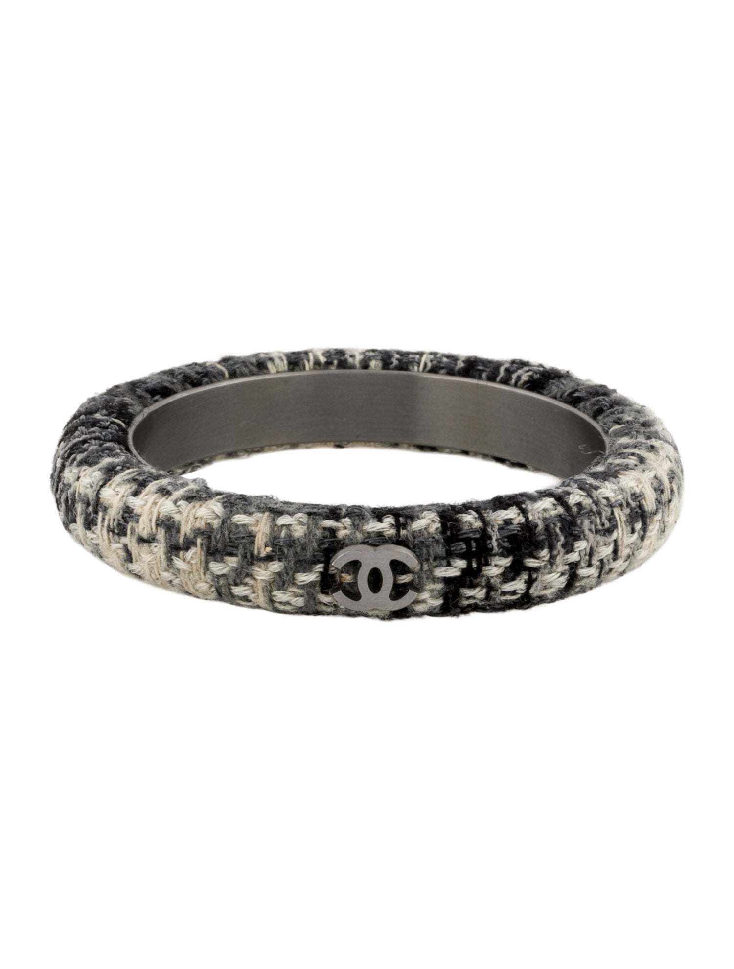 Chanel Tweed CC Bangle